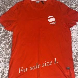 Men’s Orange G star T